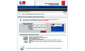 Citaprevia.sanidadmadrid.org thumbnail