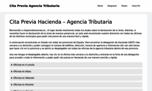 Citapreviahacienda.es thumbnail