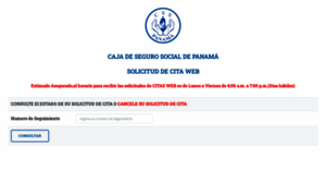 Citas.css.gob.pa thumbnail