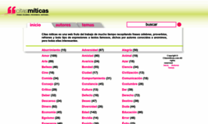 Citasmiticas.com thumbnail