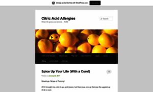 Citricacidallergy.wordpress.com thumbnail