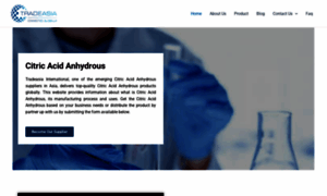 Citricacidanhydrous.com thumbnail