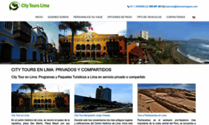 Citytourslima.com thumbnail