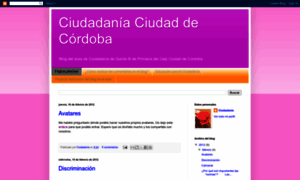 Ciudadaniaciudaddecordoba.blogspot.com thumbnail