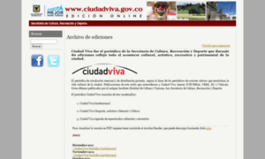 Ciudadviva.gov.co thumbnail
