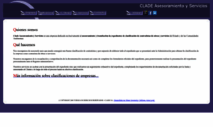 Clade.es thumbnail
