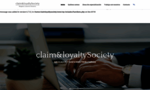 Claimloyaltysociety.com thumbnail