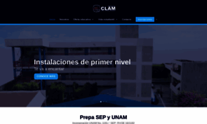 Clam.edu.mx thumbnail