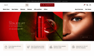 Clarins.com thumbnail