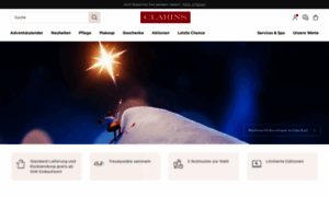 Clarins.de thumbnail