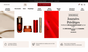 Clarins.fr thumbnail