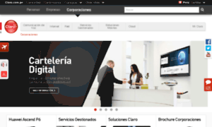 Clarocorporaciones.com.pe thumbnail