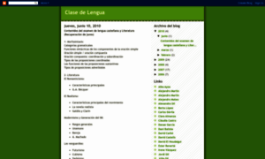 Clasedelengua.blogspot.com.es thumbnail