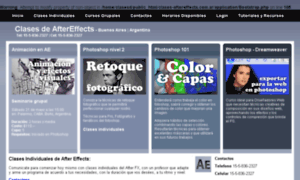 Clases-aftereffects.com.ar thumbnail
