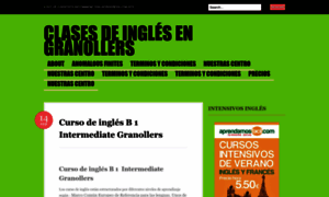 Clasesdeinglesengranollers.wordpress.com thumbnail