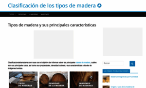 Clasificaciondelamadera.com thumbnail