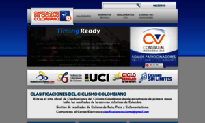 Clasificacionesdelciclismocolombiano.com thumbnail