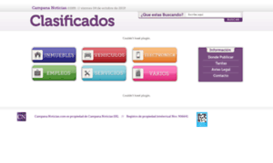 Clasificados.campananoticias.com thumbnail