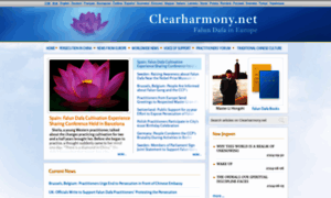 Clearharmony.net thumbnail