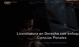 Cleuadistancia.cleu.edu.mx thumbnail