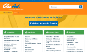 Clicads.com.mx thumbnail