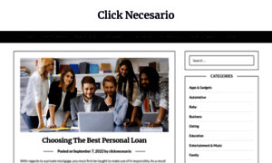 Clicknecesario.com thumbnail