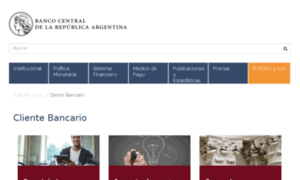Clientebancario.bcra.gob.ar thumbnail