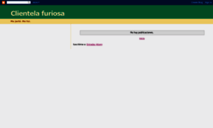 Clientelafuriosa.blogspot.com thumbnail