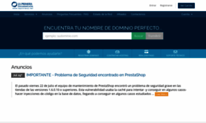 Clientes.laprimera.net thumbnail