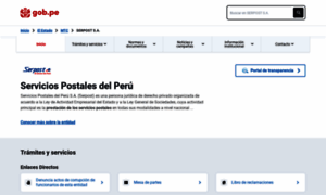 Clientes.serpost.com.pe thumbnail