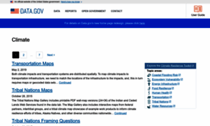 Climate.data.gov thumbnail