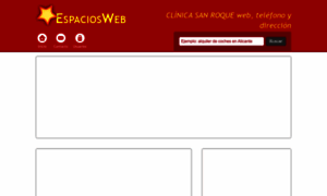 Clinica-san-roque.espaciosweb.net thumbnail