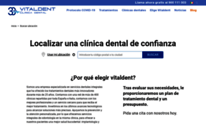 Clinica.vitaldent.com thumbnail