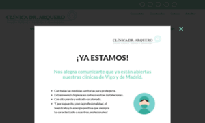 Clinicaarquero.es thumbnail