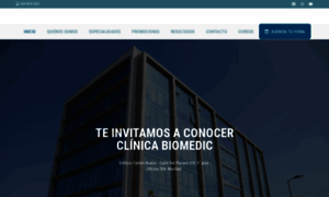Clinicabiomedic.cl thumbnail
