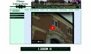 Clinicacabezaferrer.com thumbnail
