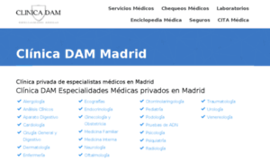 Clinicadam.org thumbnail