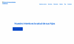 Clinicadeespecialidadespediatricas.com thumbnail