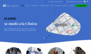 Clinicadelcarmen.com.ar thumbnail