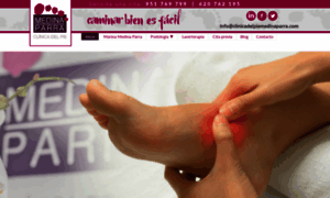 Clinicadelpiemedinaparra.com thumbnail