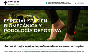 Clinicadelpiesanjuan.com thumbnail