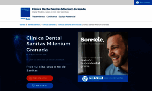 Clinicadental-granada.sanitas.es thumbnail