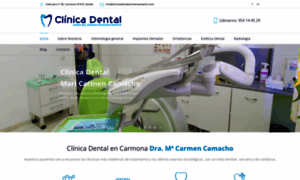 Clinicadentalcarmencamacho.com thumbnail