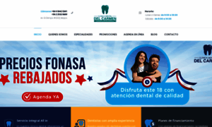 Clinicadentaldelcarmen.cl thumbnail
