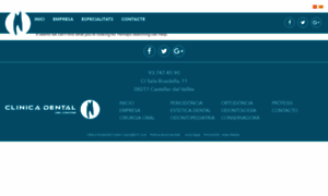 Clinicadentaldelcentre.com thumbnail