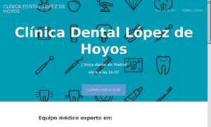 Clinicadentallopezdehoyos.com thumbnail