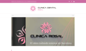 Clinicadentalrosal.es thumbnail
