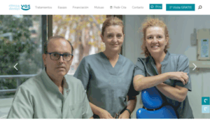 Clinicadentalvas.com thumbnail