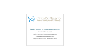Clinicadoctornavarro.com thumbnail