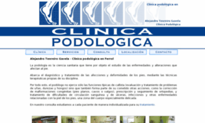 Clinicapodologicaalejandrotenreirogavela.com thumbnail